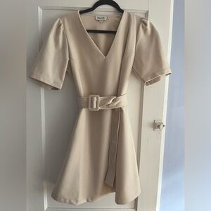 Belted Mini Dress